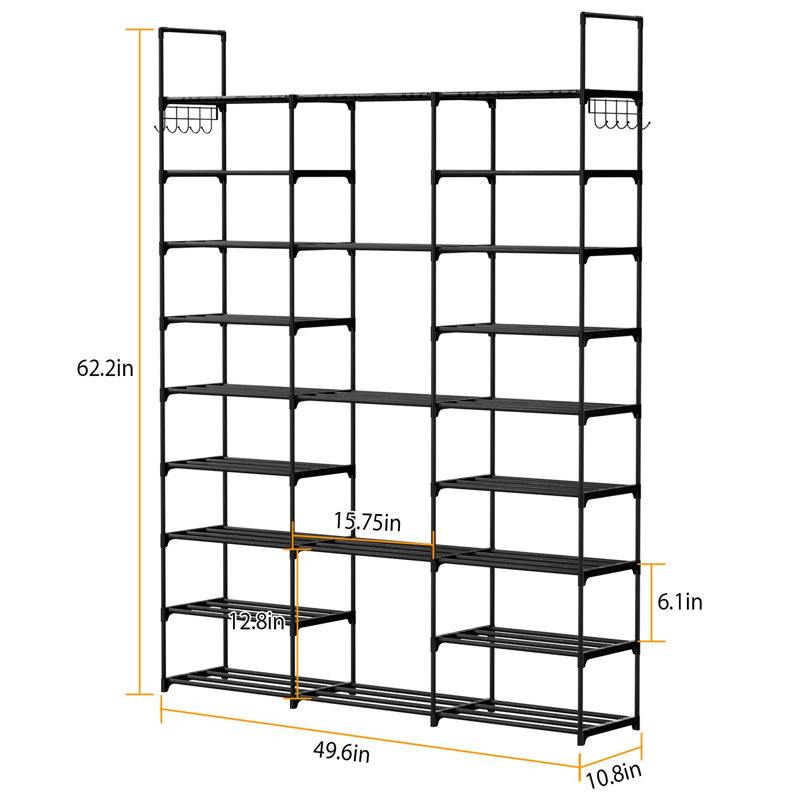 50 Pair Shoe Rack