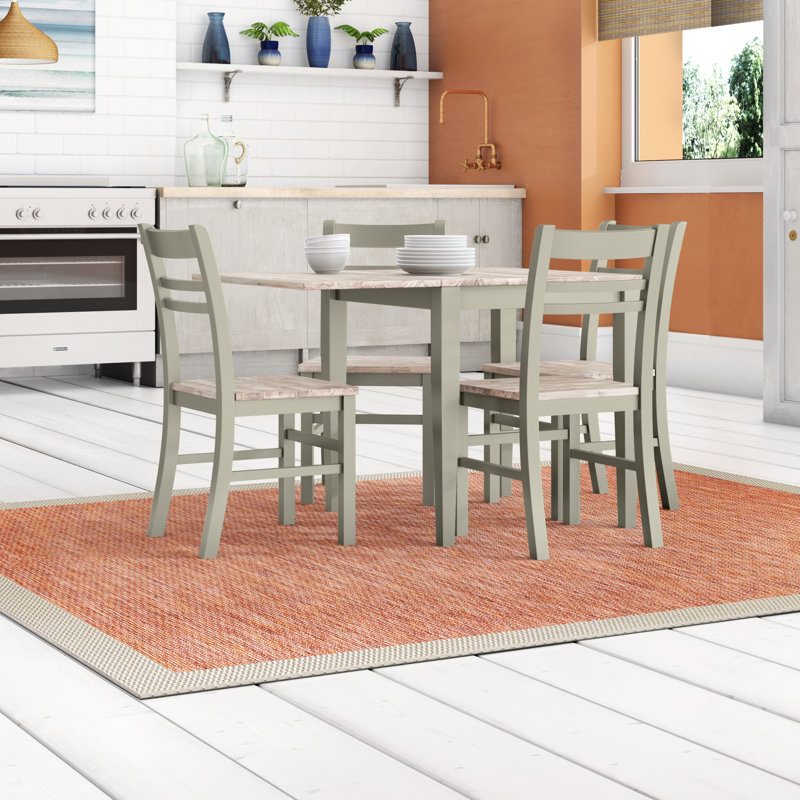 Bayou Drop Leaf Dining Set, Sage Green