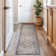 Savina Beige Persian-Inspired Machine Washable Area Rug With Non-Slip Backing