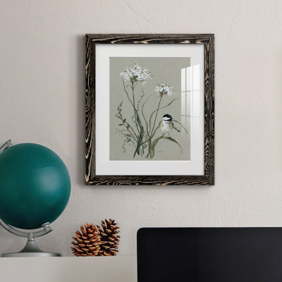 " Bouquet Of Grace Bird II " Painting Print
