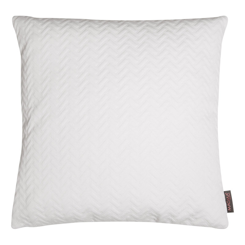 Vero Reversible Throw Pillow, Ivory