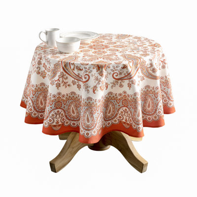 Maison D' Hermine Paisley 100% Cotton Tablecloth