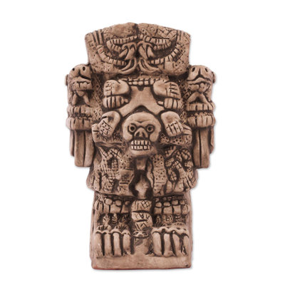 Angel Cerón Serpent Skirt Goddess Ceramic Figurine