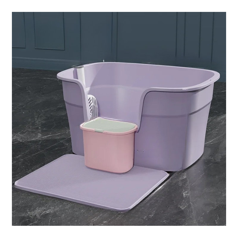 Gower Plastic Sandbox, Purple