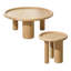 Table de bout en bois massif Koleen