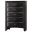 Bristol Black Queen 4-Piece Bedroom Set