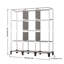 URBNLIVING Metal Wardrobe-87844623
