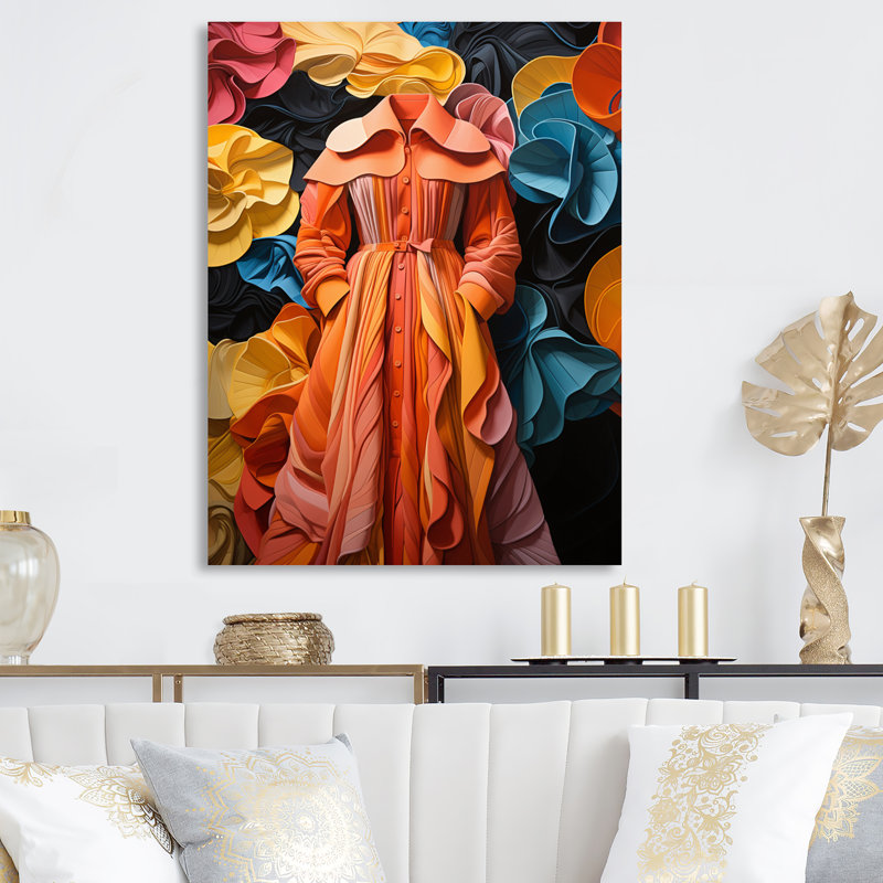 Salon de mode haute couture Elegance II, H 20 po x l 12 po x P 1 po
