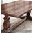 Rectangular All-solid Wood Dining Table in American Vintage Style-110904796