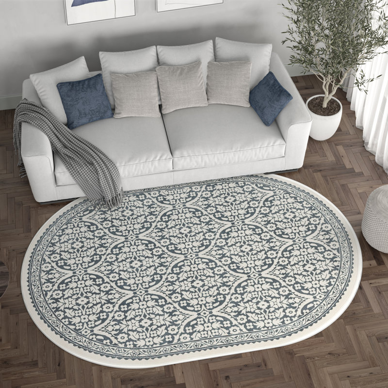 Albina Indoor Rug, Oval 5'3" x 7'3"