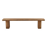 Daven Outdoor Bench Natural