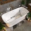 Baignoire autoportante en acrylique NURCOLIN 150 x 80 cm