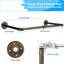 74cm Wall Mounted Clothes Rack