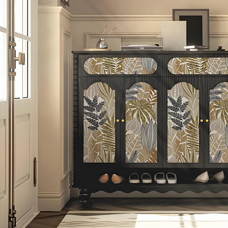 Armoire de rangement pour chaussures Modern Luxury, Noir