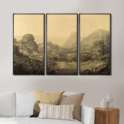" Nature Of South America Old Image V " 3 - Pieces