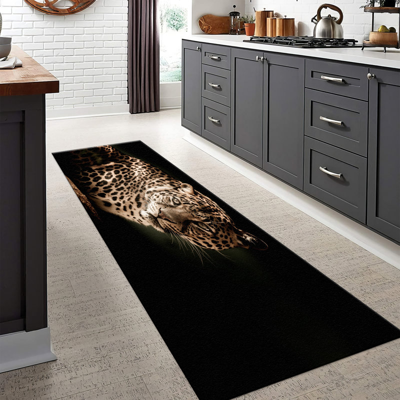 Tapis bohémien chic non tissé à motif floral délicat dans des tons pastel doux, idéal pour le salon ou la chambre à coucher