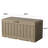 Furmax 45.66'' W 90 Gallons Water Resistant Lockable Deck Box-85827623