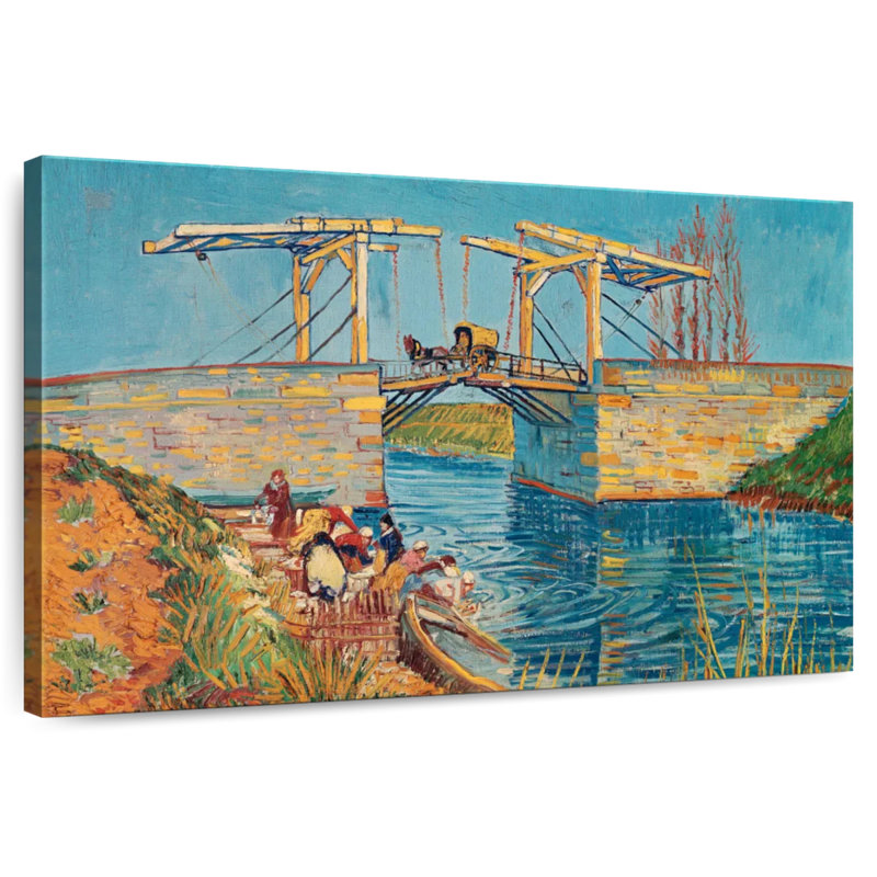 Lilie Bridge Of Arles, 8" H x 12" W