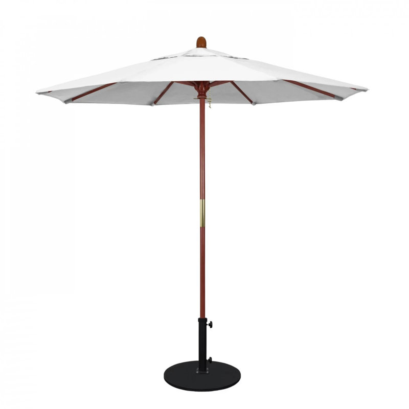 Manford 90'' Market Umbrella, Canvas Natural Sunbrella® Canvas