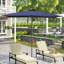Parasol de table d'extérieur avec mât en aluminium-228439558
