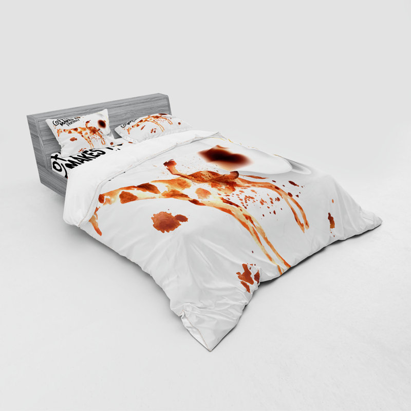 Eclectic Polyester Duvet Cover, Queen Duvet Cover + 3 Additional Pieces
