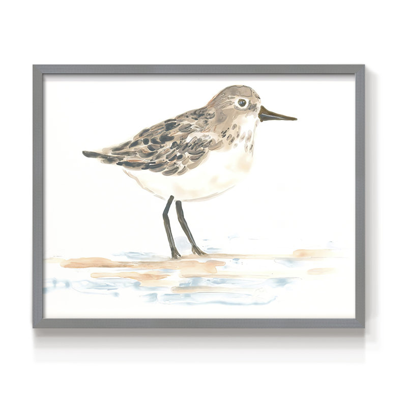 Pretty Piper I -Framed Print - Restickable, H 16 po x l 20 po, Gris