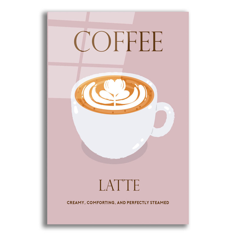  «Latte» par l'Arctique, art mural en verre acrylique, 16 po x 24 po, H 24 po x l 16 po