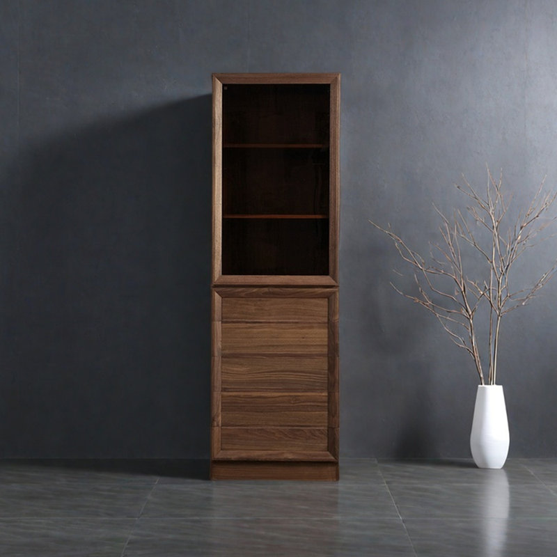 American style light luxury bookcase