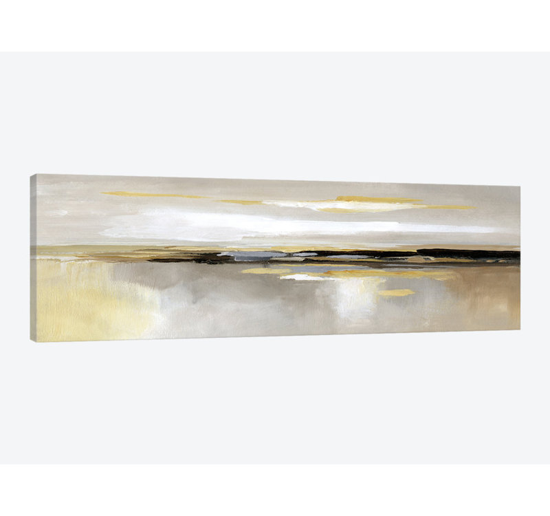 «Silver Lining», reproduction sur toile, H 20 po x l 60 po x P 1,5 po, Toile tendue