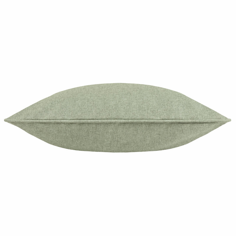 Dawn Square Throw Pillow Cover, Eucalyptus