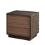 Ensemble de 2 tables de chevet en bois massif-325629776