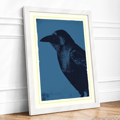 Blue Bird Profile Japandi - Print