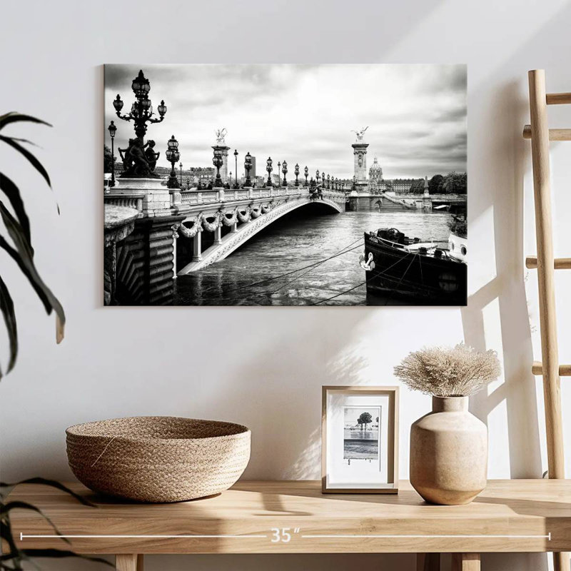 Lilie Alexandre III Bridge II, 16" H x 24" W