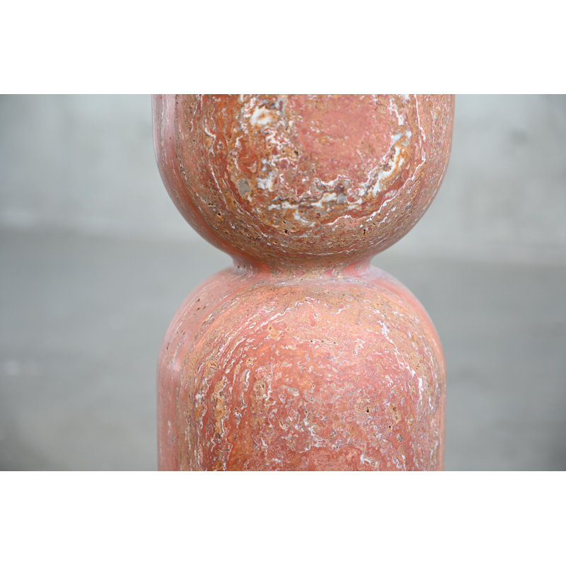 Table de bout haute Apothecary, Rouge / rose