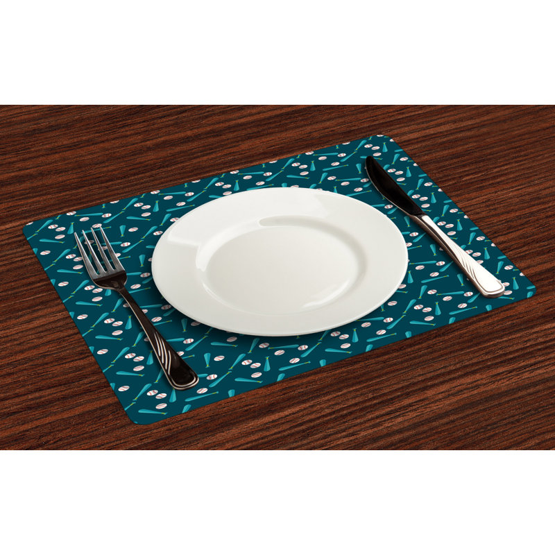 Polyester Sports Rectangle Placemat