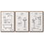 "Vintage Bath II", ensemble de 3 toiles encadrées-97946353-97946360