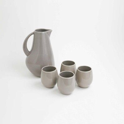 Borgen 5-Piece Goblet and Pitcher Set
