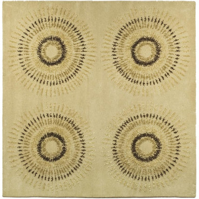 Nonia Hand Tufted Wool Geometric Rug