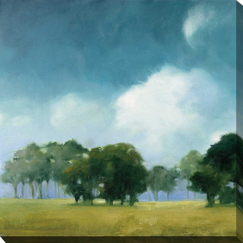Cloud Dance I - Peinture, Toile tendue, H 28 po x l 28 po x P 1,5 po