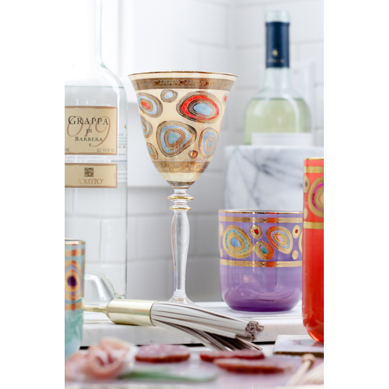 Regalia Whiskey Glass, Purple