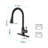 Kitchen Pull Out Spray Faucet Matte Black: Stainless Steel, 360 Rotating Head, Corrosion Coating, Easy Water Regulation With Single Handle Operation - Rotatable Spout, Surface, Control-180805121
