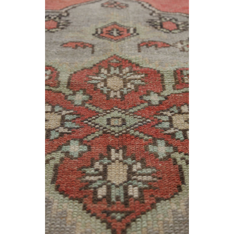 Vintage Turkish Village Rugs One-of-a-Kind Runner 3'5" X 11'5" Area Rug