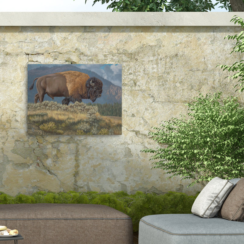 Jeff Hoff Ridge Walker Outdoor  Canvas, 24" H x 32" W