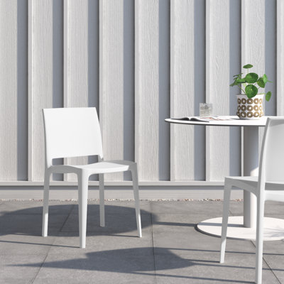 Chaise d'appoint empilable Auni