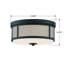 Plafonnier encastré 2 lumières 13,62 po-1517429005