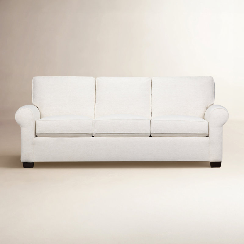 Porter 94'' Sofa, Drusky Moonglow Sustain® Basketweave