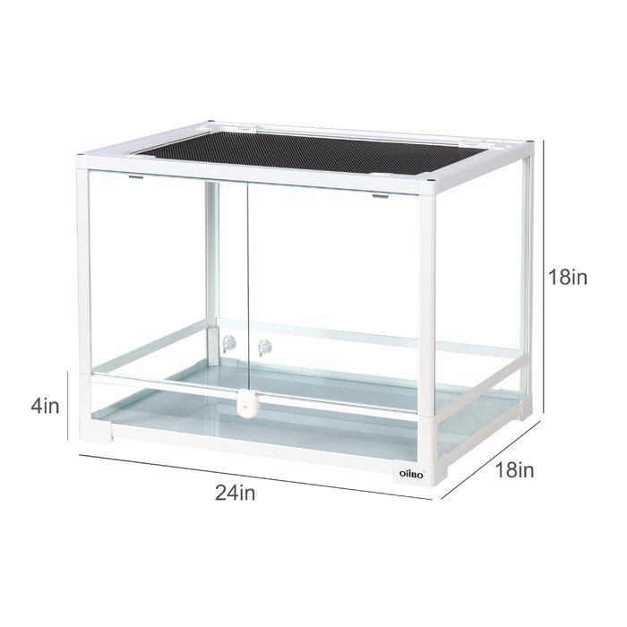 OiiBO 24'' x 18'' x 18'' Reptile Terrarium & Reviews | Wayfair