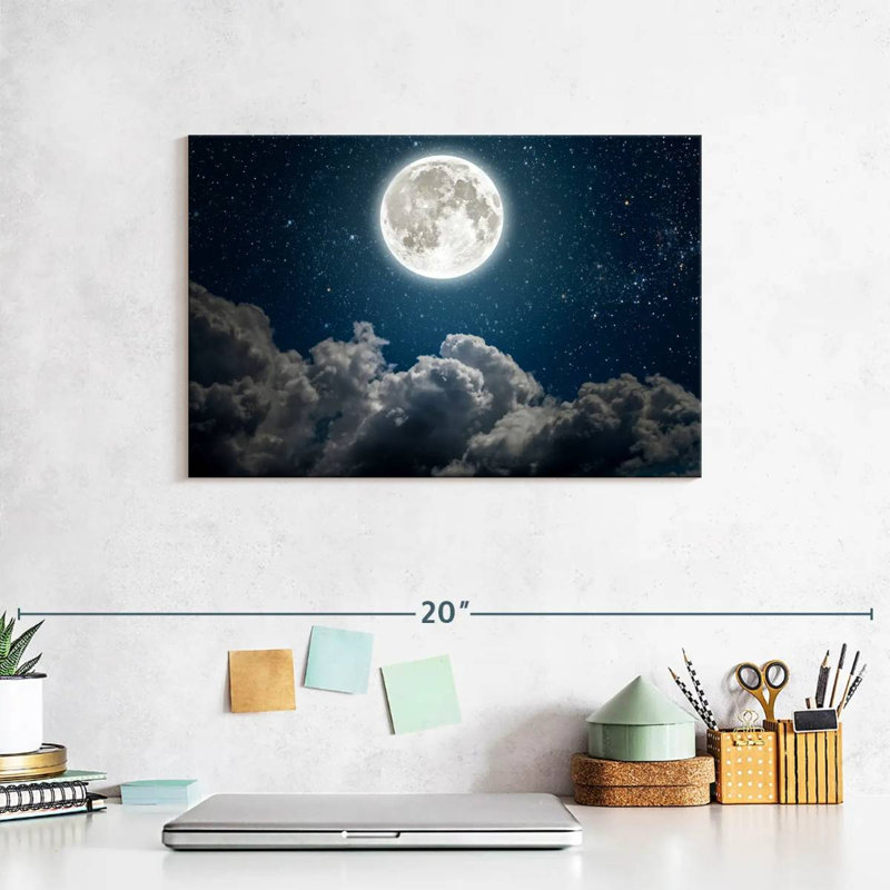 Oberle Beautiful Moon, 8" H x 12" W