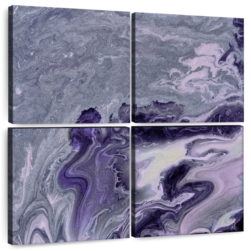 Avery Violet Agate, 26" H x 26" W