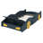 Race Car-Shaped Platform Bed With Wheels And Storage-87326812